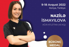 Levantadora de pesas azerbaiyana consigue el bronce en los V Juegos de la Solidaridad Islámica