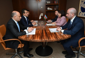 La Presidenta del Parlamento azerbaiyano se reúne con el Director General de la ICESCO