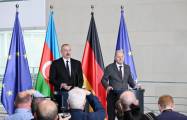  El Presidente y el Canciller alemán celebraron una rueda de prensa conjunta 