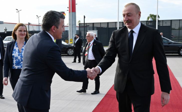  Finaliza la visita de Ilham Aliyev a Alemania 