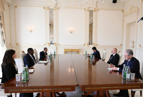   Presidente Ilham Aliyev recibe al Asesor Especial del Secretario General de la ONU  