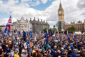 Miles de manifestantes en Londres para que el Reino Unido permanezca en la UE
