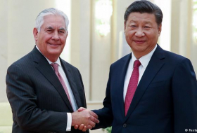 Tillerson anuncia en China que hay contactos de EEUU con Corea del Norte