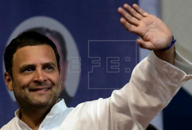 Rahul Gandhi toma posesión como presidente del Partido del Congreso de la India