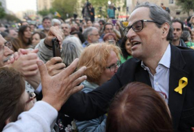 Torra toma posesión del cargo de presidente de Cataluña