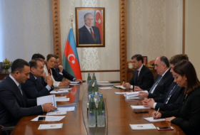 Canciller azerbaiyano se reúne con el nuevo secretario general del Consejo Túrquico
