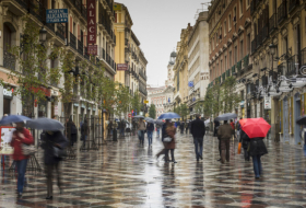 Madrid se paraliza por intensas lluvias, granizo y tormentas eléctricas