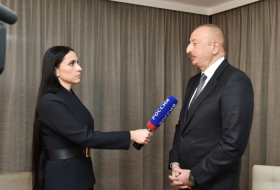   Entrevista del Presidente de Azerbaiyán Ilham Alíyev al canal de televisión ruso 