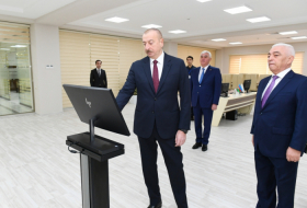   Presidente Ilham Aliyev participa en la apertura de la subestación Dubendi-  Actuzalizado(Fotos)    