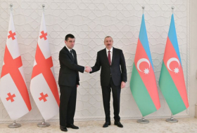 Primer Ministro de Georgia telefoneó a Ilham Aliyev 