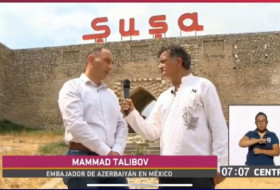 Un reportaje sobre Shusha es transmitido por la televisión mexicana