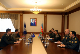   Ministro de Defensa de Azerbaiyán se reúne con el representante de la OTAN  