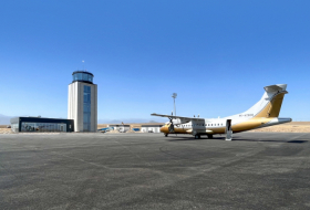 El aeropuerto internacional de Zangilan realiza una prueba de vuelo de los equipos radiotécnicos