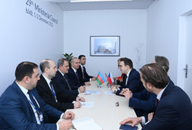 Los jefes de asuntos exteriores de Azerbaiyán y la República Checa se reunieron