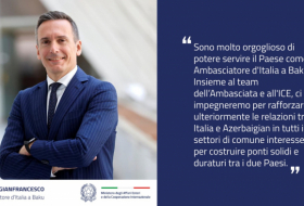  Italia designó un nuevo embajador a Azerbaiyán 