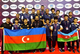El equipo azerbaiyano de lucha libre logra el título de campeón de Europa en Serbia