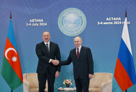  En Astaná se celebra una reunión de los Presidentes de Azerbaiyán y Rusia 