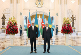  Arranca la reunión de los Presidentes de Azerbaiyán y Kazajstán en Astaná 