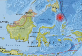 Se registra en Indonesia un sismo de magnitud 5,8
