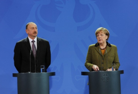 Aliyev y Merkel van a deliberar  el conflicto de Karabaj
