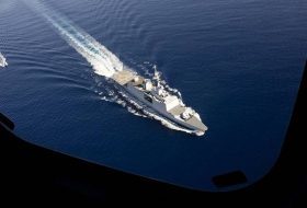 La 'Fragata invisible' de la Armada de Francia aparece en el mar Negro
