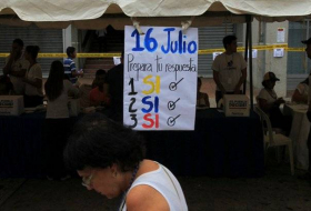Casi 7,2 millones de venezolanos participan en el plebiscito de la oposición