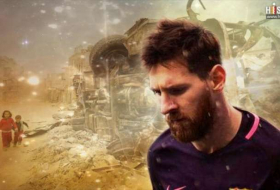 Messi tiene el corazón destrozado por niños sirios