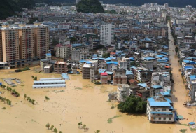 Inundaciones en el sur de China dejan 26 muertos