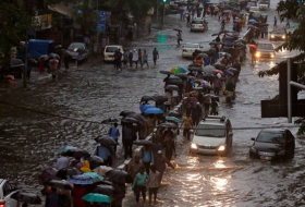 Las lluvias más fuertes en 12 años en la India dejan sin vida a varias personas