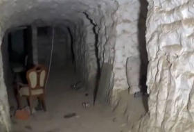 Video: Así vivían los yihadistas dentro de una colina fortificada cerca de Deir ez Zor