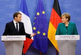 Primera cumbre Macron-Merkel tras el acuerdo sobre la gran coalición germana