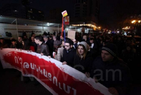 La nueva acción de protesta en Armenia