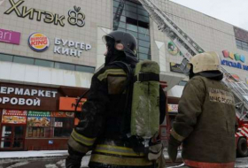 Se eleva a 64 el número de los fallecidos por incendio en Kémerovo