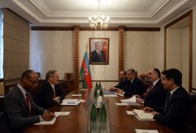 Mamedyarov se reunió con el embajador de los Estados Unidos