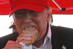 Trump, al borde de la obesidad, renuncia a las hamburguesas