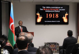100 aniversario del Genocidio de Marzo de 1918 contra los azerbaiyanos se conmemora en Los Ángeles