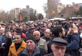 Se realizó una manifestación en Ereván-VIDEO