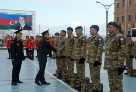 Un grupo de pacificadores azerbaiyanos partió hacia Afganistán - VIDEO