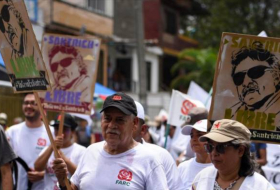 Colombianos rechazan detención de Jesús Santrich por el Estado