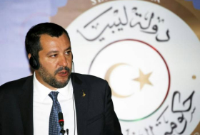 El ministro italiano de Interior, Matteo Salvini, viaja a Libia