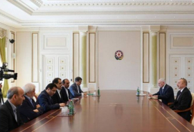 Ilham Aliyev acogió al ministro de Salud de Irán