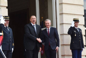 El lider azerbaiyano se reunió con Francois de Ruggi - FOTOS