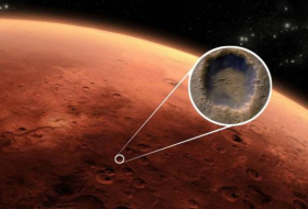 Descubierto el primer lago de agua líquida en Marte