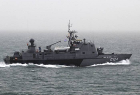 Buques militares de cuatro países se entrenan en el Mar Caspio- FOTOS
