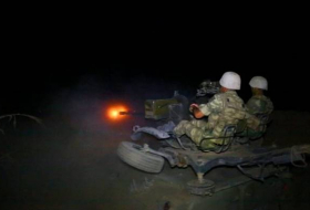 Los ejercicios nocturnos del Ejército azerbaiyano-Fotos,Video