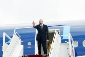 Se ha concluido la visita de Ilham Aliyev a Rusia - FOTOS