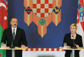 Azerbaiyán y Croacia son verdaderos amigos - Kolinda Grabar-Kitarovic