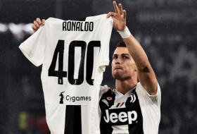 La Juventus rinde homenaje a CR7 por sus 400 goles en ligas europeas (VIDEO)