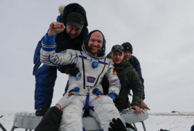 Regresan a la Tierra 3 astronautas de la EEI después de 197 días
