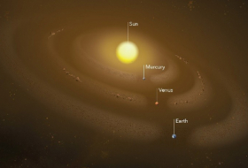 La     NASA     descubre un nuevo anillo de polvo cósmico en la órbita de Mercurio